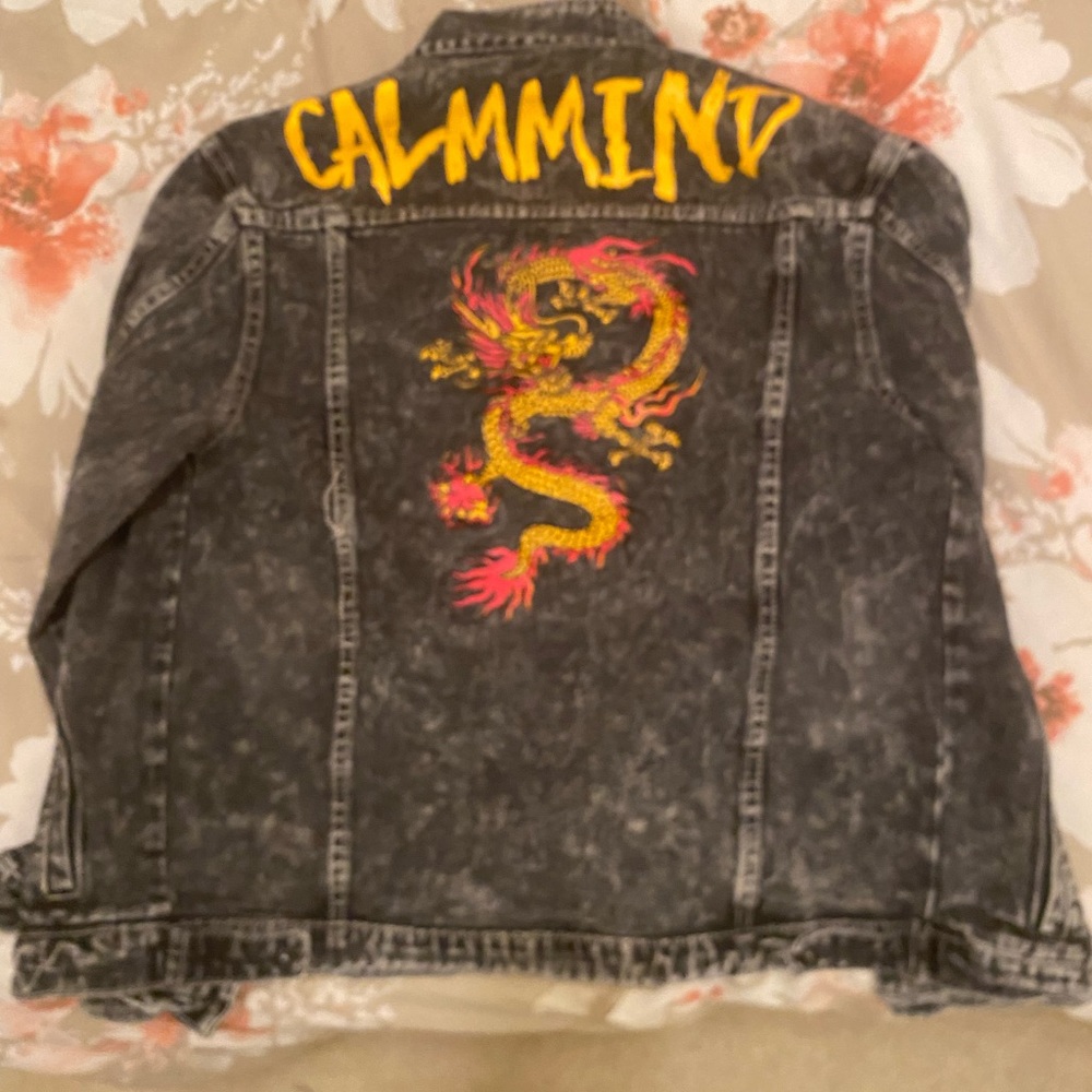 Calm mind Jean jacket